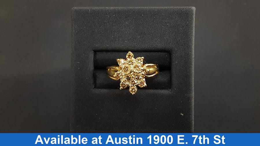 Women's Ring - Yellow Gold 14k (.585) 1.9 grams Size 4