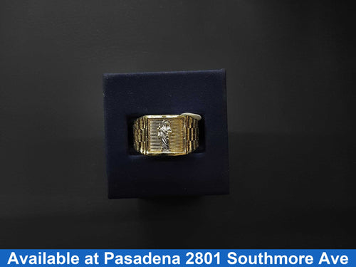 Men's Ring - Yellow Gold 10k (.417) 5 grams Size 10.5