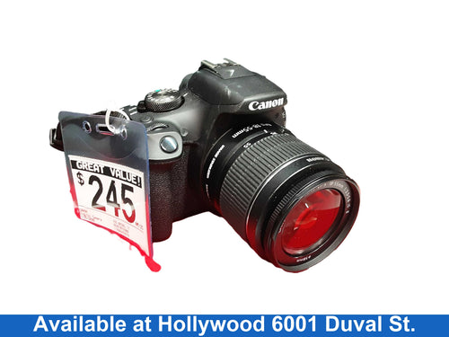 Canon Eos Brebel T7 Black Digital Camera