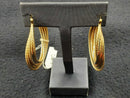 Earrings - Yellow Gold 14k (.585) 13.4 grams