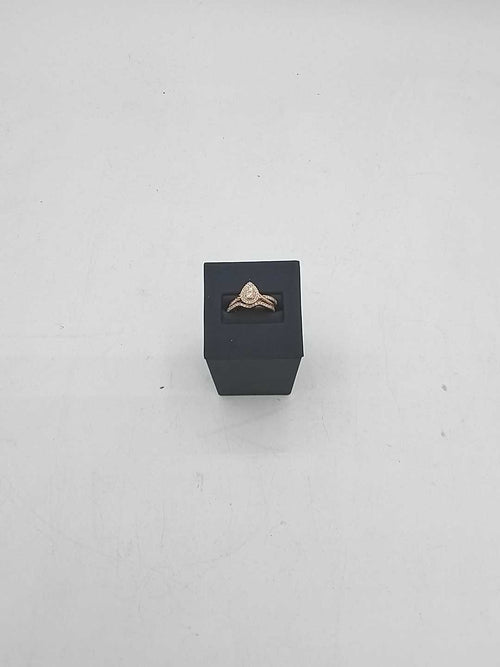 Ring - Engagement Set - Rose Gold 10k (.417) 3.1 grams Size 7