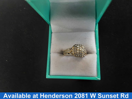 Women's Ring - Yellow Gold 10k (.417) 3.9 grams Size 20