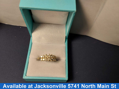 Women's Ring - Yellow Gold 14k (.585) 3.2 grams Size 9