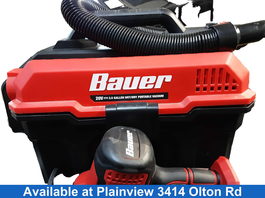 Bauer 58458 Red Cordless Reciprocating Saw
