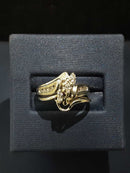 Ring - Engagement Set - White Gold 10k (.417) 4.5 grams Size 6.5
