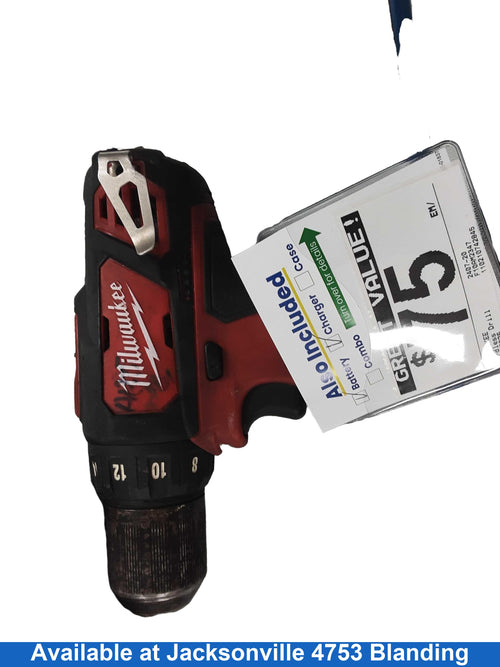 Milwaukee 2407-20 Red Cordless Standard Drill