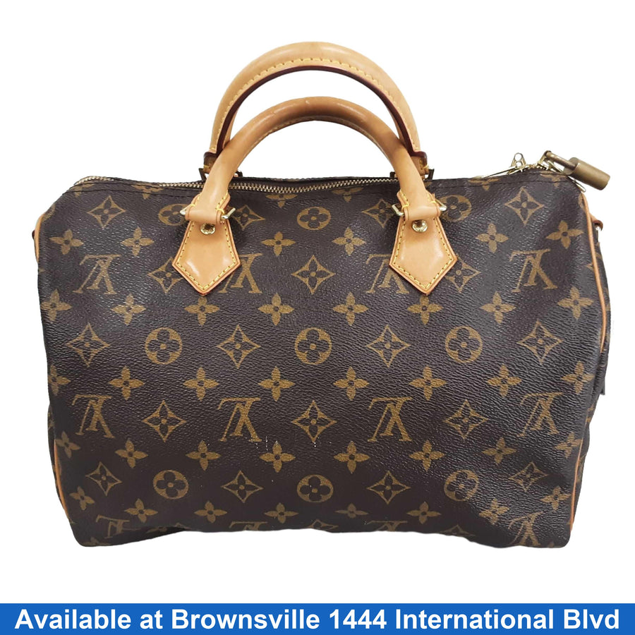 Louis Vuitton Speedy 30 Brown Purse / Handbag
