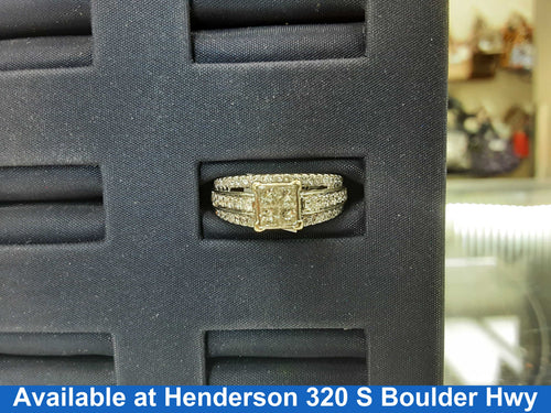 Ring - Wedding Band - White Gold 14k (.585) 5.8 grams Size 20