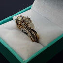 Women's Ring - Yellow Gold 14k (.585) 6.5 grams Size 9