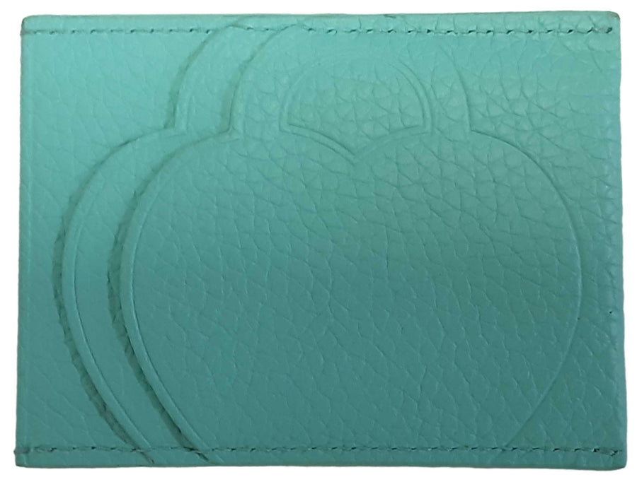 Tiffany & Co. Card Holder Green Wallet