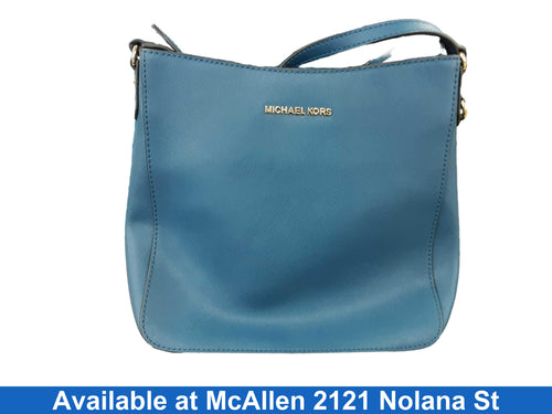Michael Kors Nb-1912 Blue Purse / Handbag