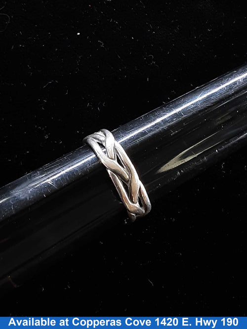 Ring - Wedding Band - Silver 3.2 grams Size 20