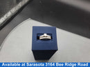 Ring - Engagement Set - White Gold 14k (.585) 6 grams Size 6