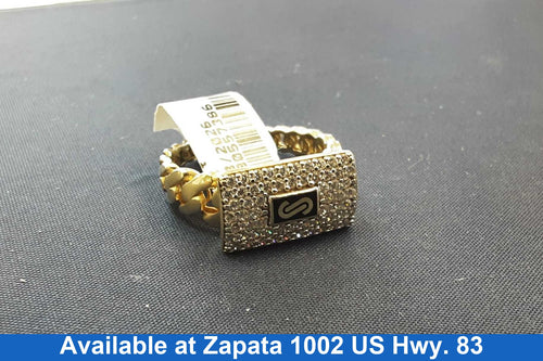 Women's Ring - Yellow Gold 10k (.417) 2.6 grams Size 8.5