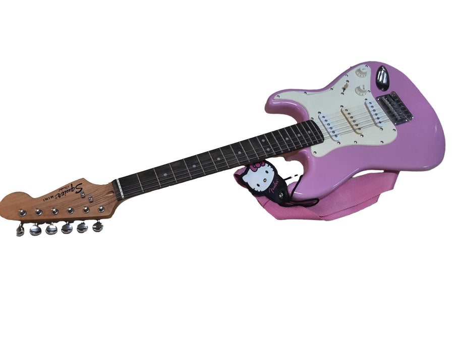 Squier Mini Strat Pink Electric Classic Guitar