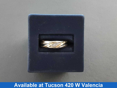 Ring - Wedding Band - Yellow Gold 14k (.585) 3.2 grams Size 7