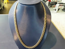 Cuban Link Chain - Yellow Gold 10k (.417) 29.2 grams 24 inch