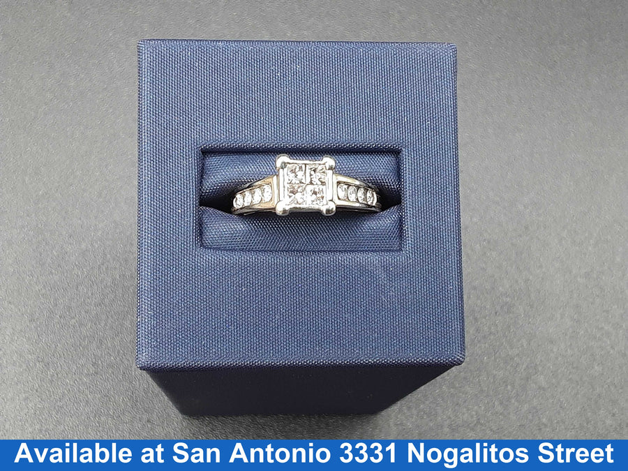 Women's Ring - Yellow Gold 14k (.585) 3.3 grams Size 5.5