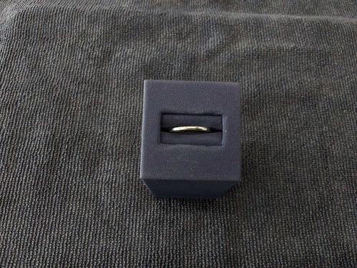 Ring - Wedding Band - White Gold 14k (.585) 1.5 grams Size 5