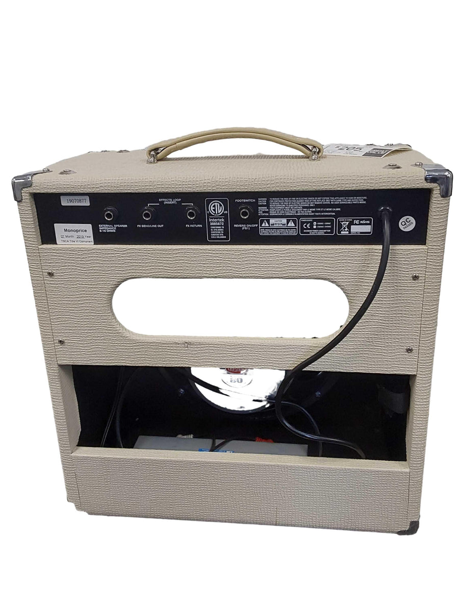 Stage Right 611815 White Guitar Amplifier