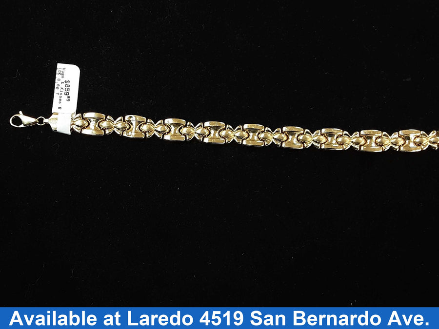 Bracelet - Yellow Gold 10k (.417) 8.6 grams 8 inch