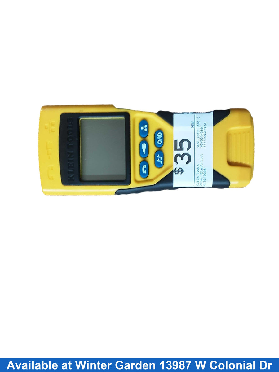 Klein Tools Vdv Scout Pro 2 Yellow Electrician Tool