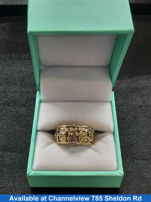 Women's Ring - Yellow Gold 14k (.585) 3.3 grams Size 5
