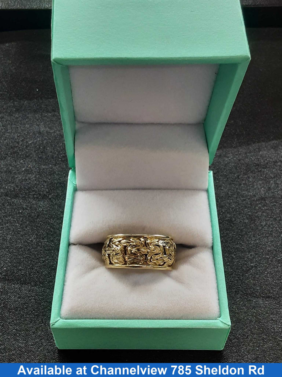 Women's Ring - Yellow Gold 14k (.585) 3.3 grams Size 5