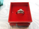 Ring - Wedding Set - White Gold 14k (.585) 4.8 grams Size 20