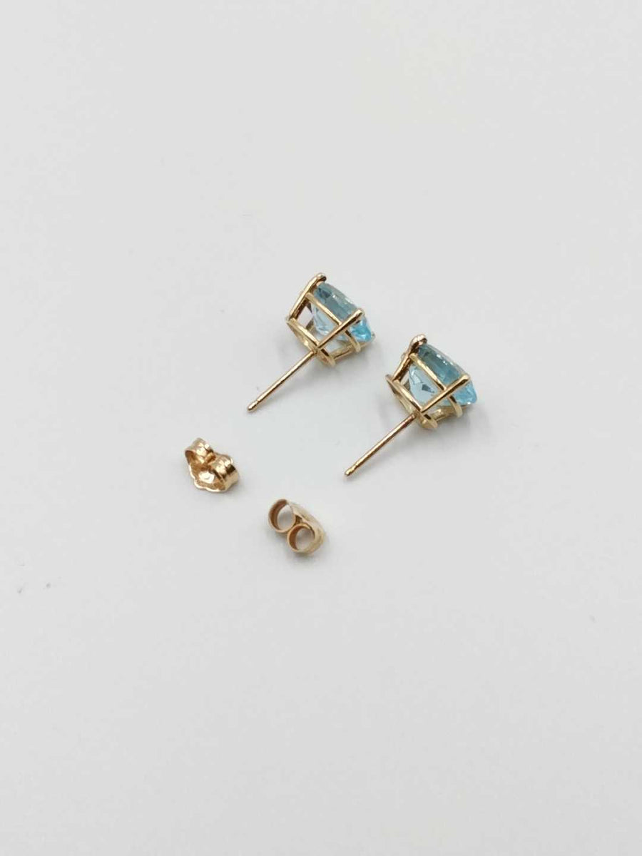 14k White Gold 2.6 Grams Earrings With Stones Jg1025szmia