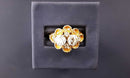 Women's Ring - Solitaire - Yellow Gold 22k (.917) 7.6 grams Size 9