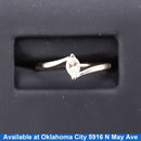 Women's Ring - Solitaire - White Gold 14k (.585) 1.9 grams Size 7