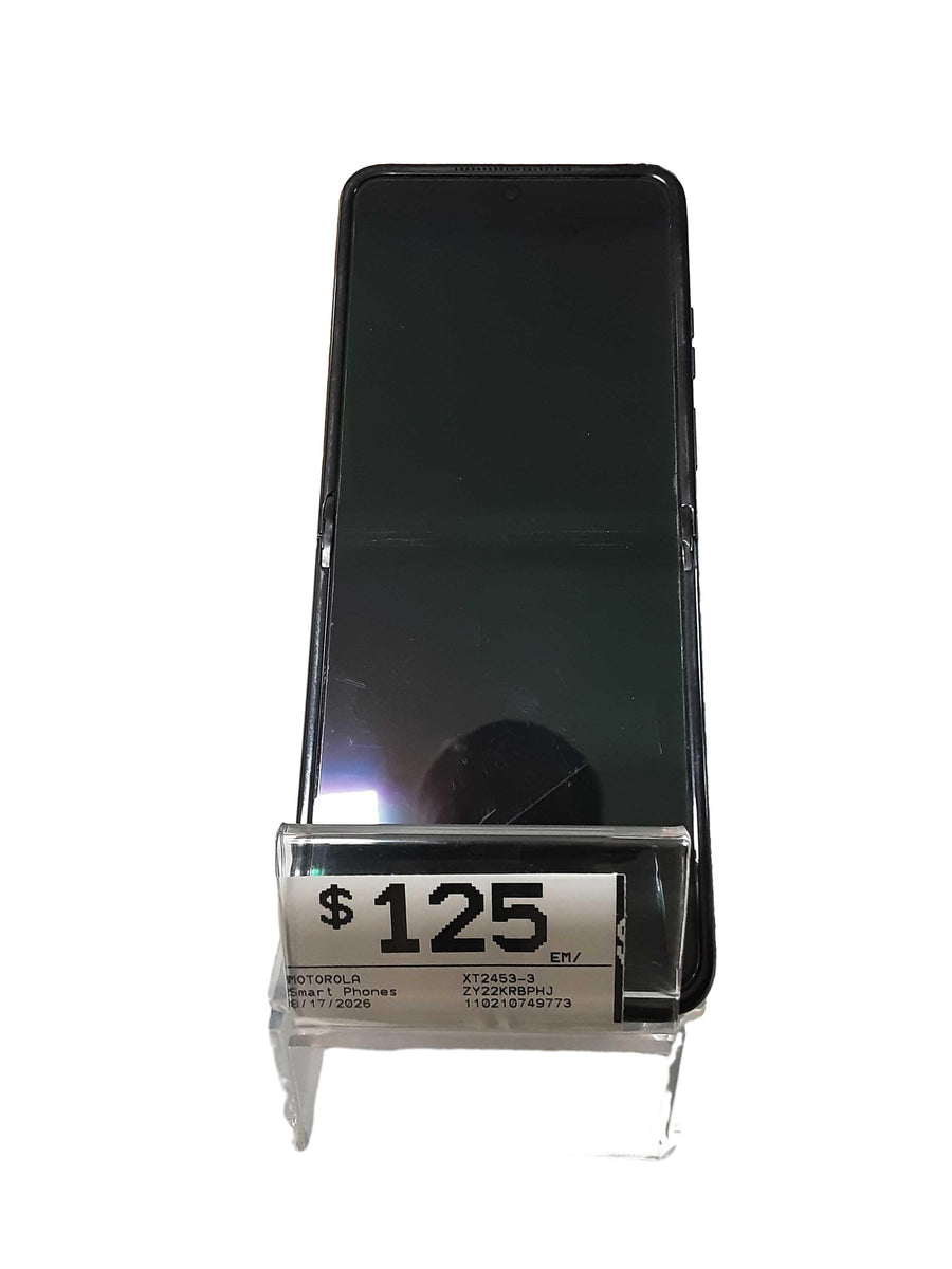 Motorola Xt2453-3 256 Gb Black Smart Phone