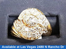 Women's Ring - Yellow Gold 14k (.585) 8.7 grams Size 7