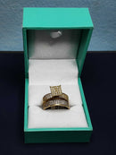 Ring - Engagement Set - Yellow Gold 10k (.417) 4.2 grams Size 20