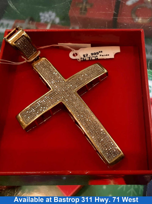 Religious Pendant - Yellow Gold 10k (.417) 23.3 grams
