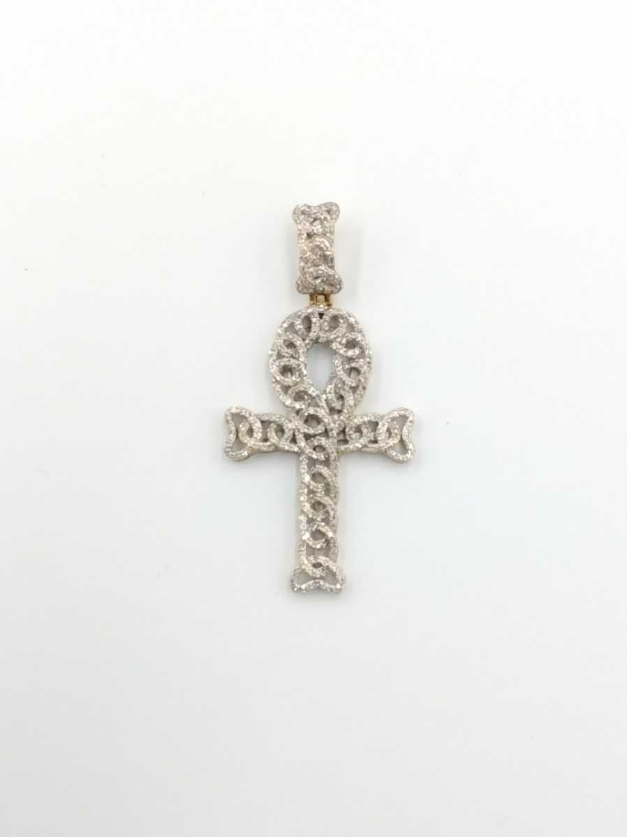 Diamond Pendant - Yellow Gold 10k (.417) 4.6 grams