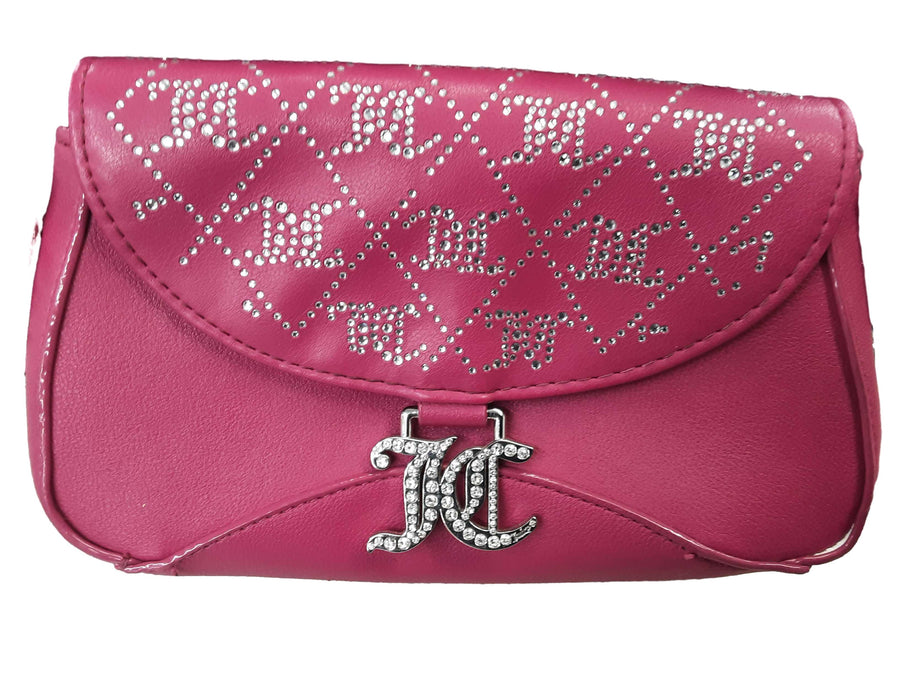 Juicy Couture Exquisite Crossbody Clutch Pink Purse / Handbag