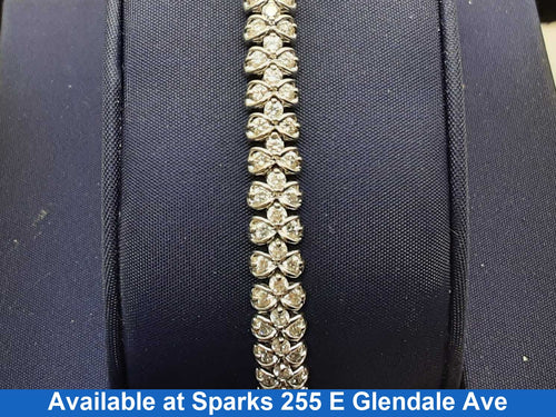 Bracelet - White Gold 14k (.585) 15.9 grams 7 inch
