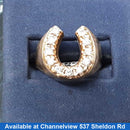Men's Ring - Yellow Gold 10k (.417) 7.2 grams Size 9