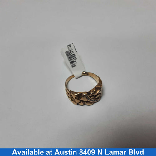 Men's Ring - Yellow Gold 14k (.585) 8.8 grams Size 13