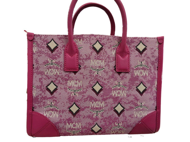 Mcm Entrupy/h93v86m Pink Purse / Handbag