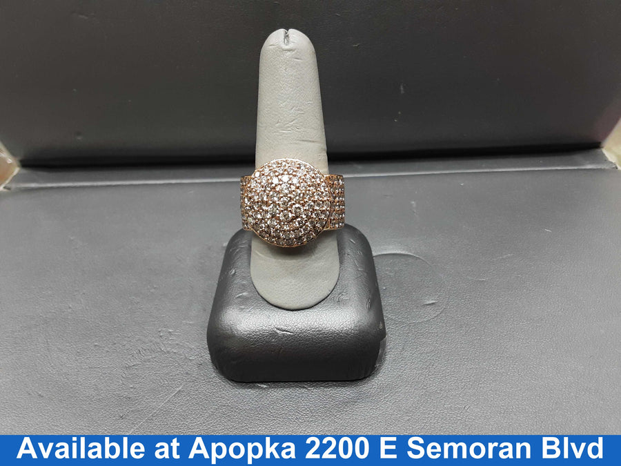 Men's Ring - Rose Gold 14k (.585) 18.4 grams Size 10