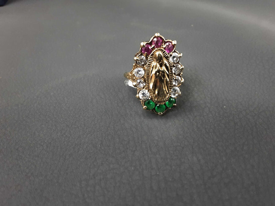 Women's Ring - Yellow Gold 10k (.417) 4.3 grams Size 8