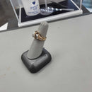 Lady's Ring - Cluster Yellow Gold 10k (.417) 5 grams Size 6.5