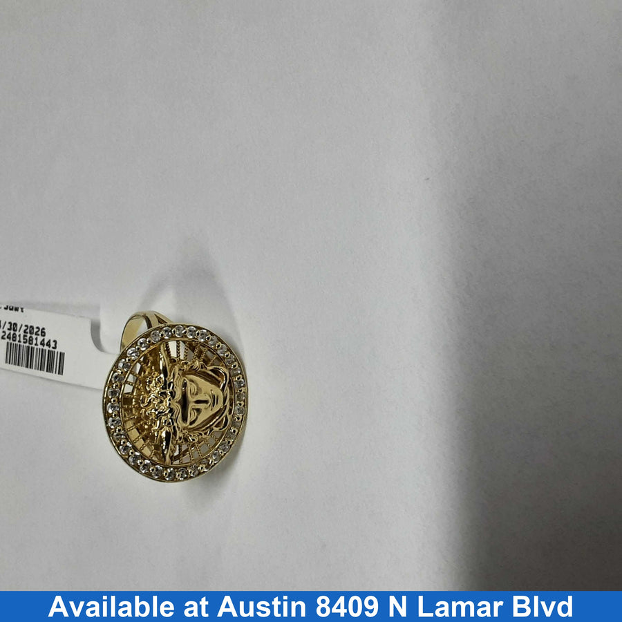 Women's Ring - Yellow Gold 14k (.585) 2.6 grams Size 7.5