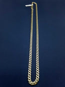Cuban Link Chain - Yellow Gold 10k (.417) 19.8 grams 24 inch