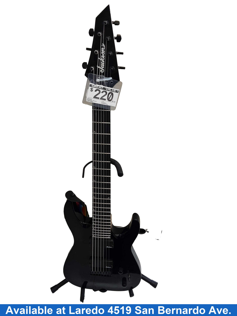 Jackson Dinky 7 Black Electric Classic Guitar