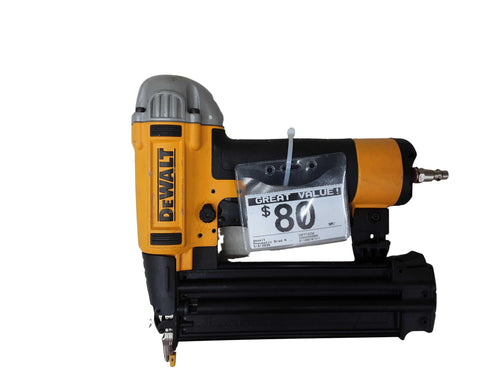 Dewalt Dwfp12236 Yellow Pneumatic Brad Nailer