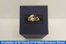 Women's Ring - Yellow Gold 14k (.585) 3.4 grams Size 7.5